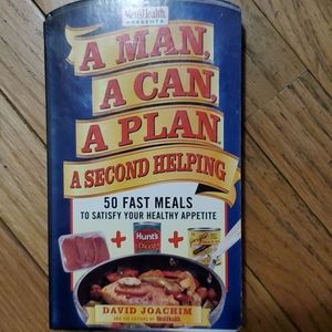 Cook book for Dad ? "A man A Can and A plan"